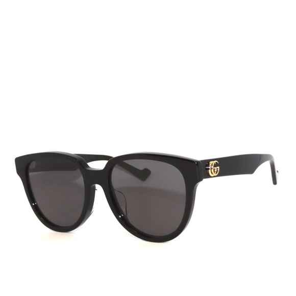 Gucci GG0960SA 002 Black Gray Sunglasses 0960 - Picture 1 of 4